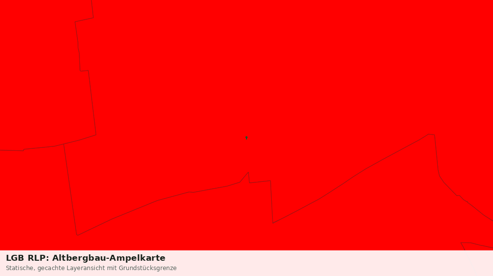 Statische Kartenansicht: LGB RLP: Altbergbau-Ampelkarte