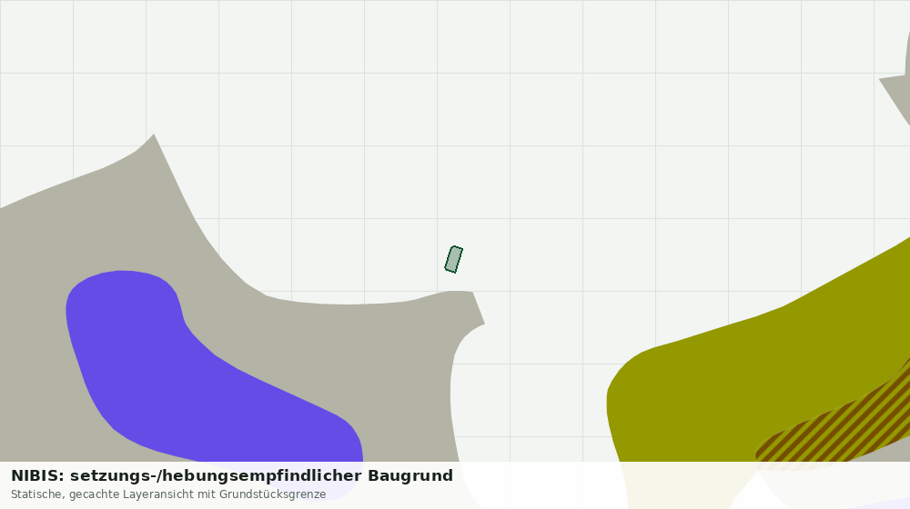 Statische Kartenansicht: NIBIS: setzungs-/hebungsempfindlicher Baugrund