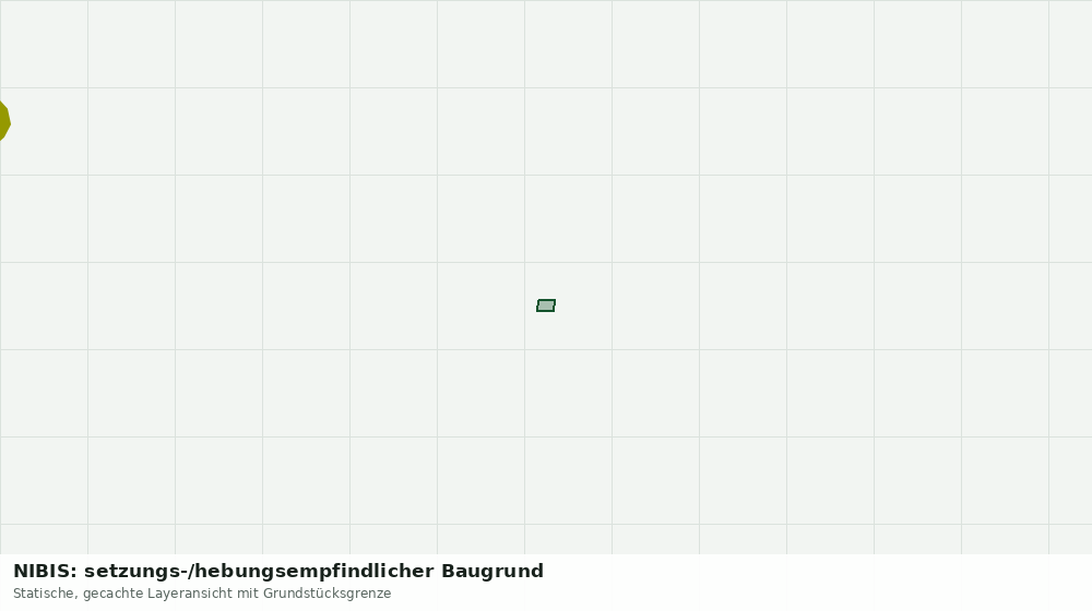 Statische Kartenansicht: NIBIS: setzungs-/hebungsempfindlicher Baugrund