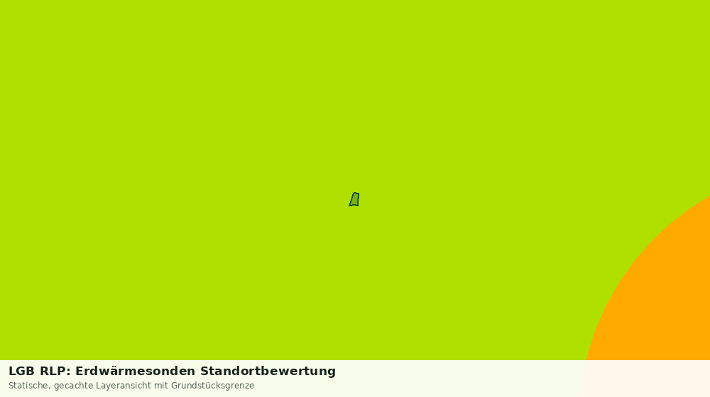 Statische Kartenansicht: LGB RLP: Erdwärmesonden Standortbewertung