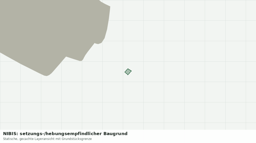 Statische Kartenansicht: NIBIS: setzungs-/hebungsempfindlicher Baugrund