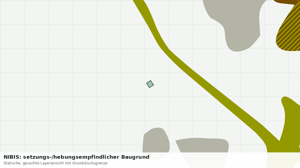 Statische Kartenansicht: NIBIS: setzungs-/hebungsempfindlicher Baugrund