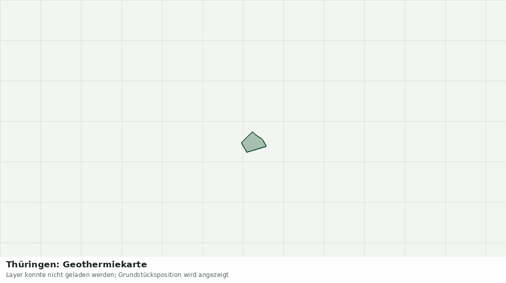 Statische Kartenansicht: Thüringen: Geothermiekarte