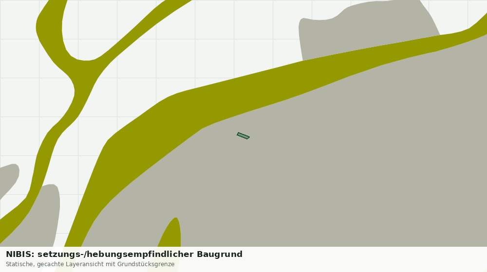 Statische Kartenansicht: NIBIS: setzungs-/hebungsempfindlicher Baugrund