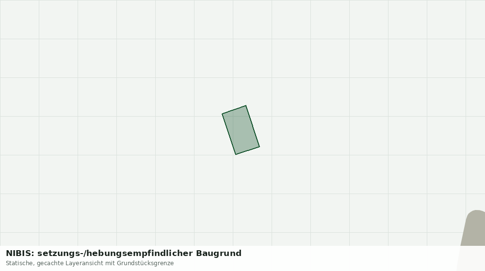 Statische Kartenansicht: NIBIS: setzungs-/hebungsempfindlicher Baugrund