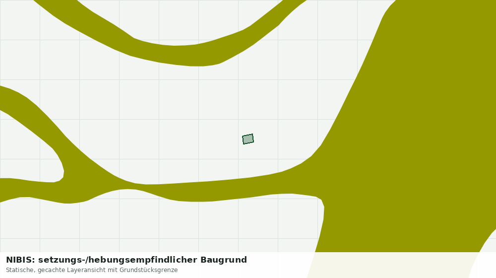 Statische Kartenansicht: NIBIS: setzungs-/hebungsempfindlicher Baugrund