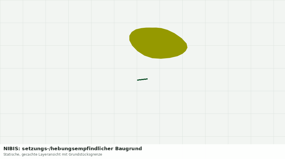 Statische Kartenansicht: NIBIS: setzungs-/hebungsempfindlicher Baugrund