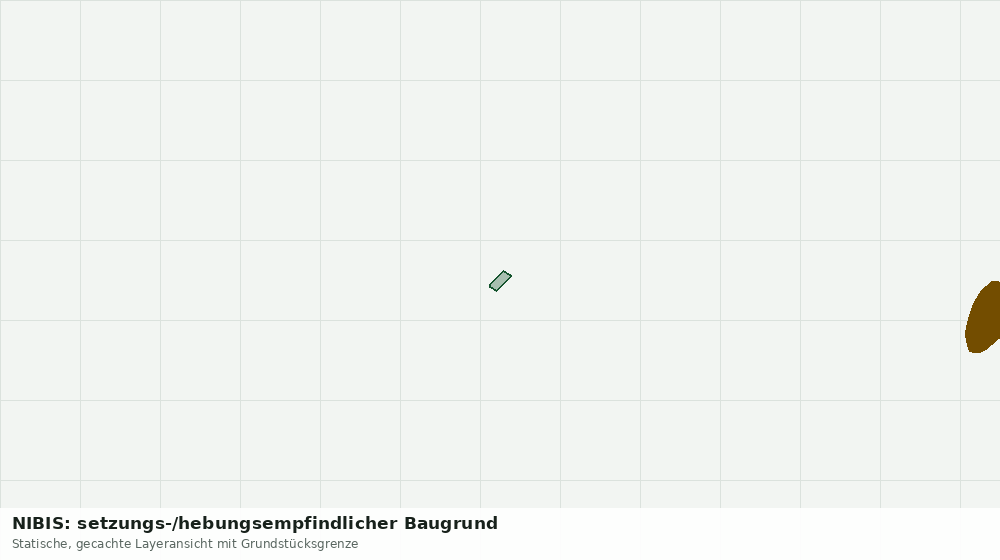 Statische Kartenansicht: NIBIS: setzungs-/hebungsempfindlicher Baugrund