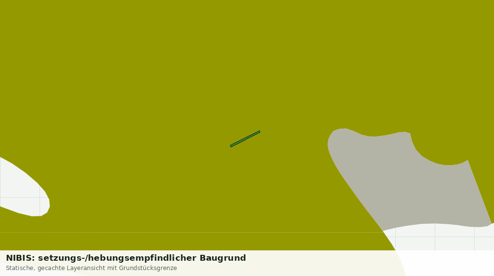 Statische Kartenansicht: NIBIS: setzungs-/hebungsempfindlicher Baugrund