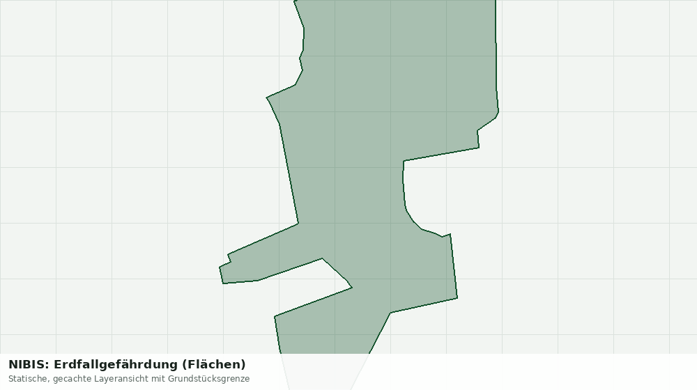 Statische Kartenansicht: NIBIS: Erdfallgefährdung (Flächen)