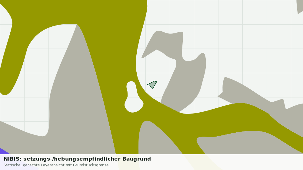Statische Kartenansicht: NIBIS: setzungs-/hebungsempfindlicher Baugrund