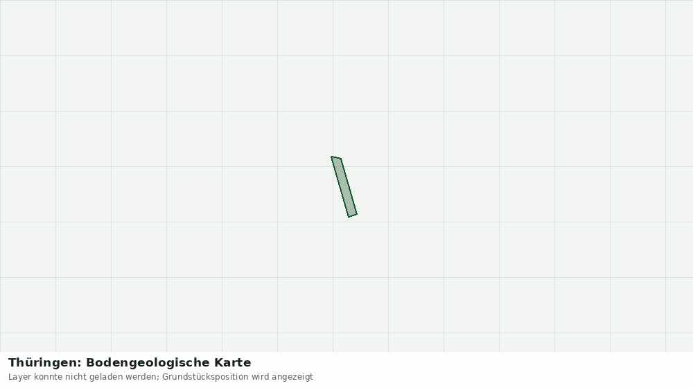 Statische Kartenansicht: Thüringen: Bodengeologische Karte