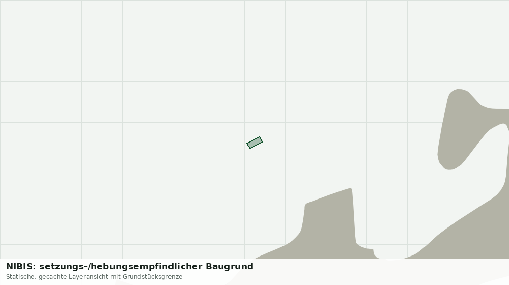 Statische Kartenansicht: NIBIS: setzungs-/hebungsempfindlicher Baugrund