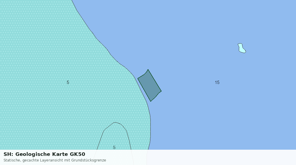Statische Kartenansicht: SH: Geologische Karte GK50