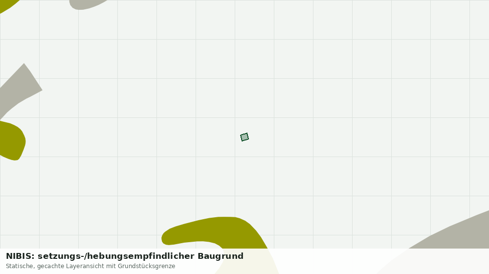 Statische Kartenansicht: NIBIS: setzungs-/hebungsempfindlicher Baugrund