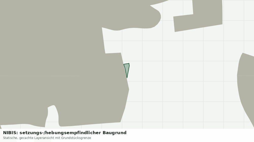 Statische Kartenansicht: NIBIS: setzungs-/hebungsempfindlicher Baugrund