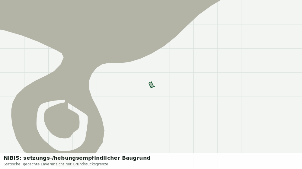 Statische Kartenansicht: NIBIS: setzungs-/hebungsempfindlicher Baugrund