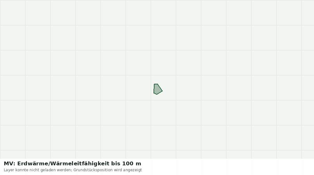Statische Kartenansicht: MV: Erdwärme/Wärmeleitfähigkeit bis 100 m