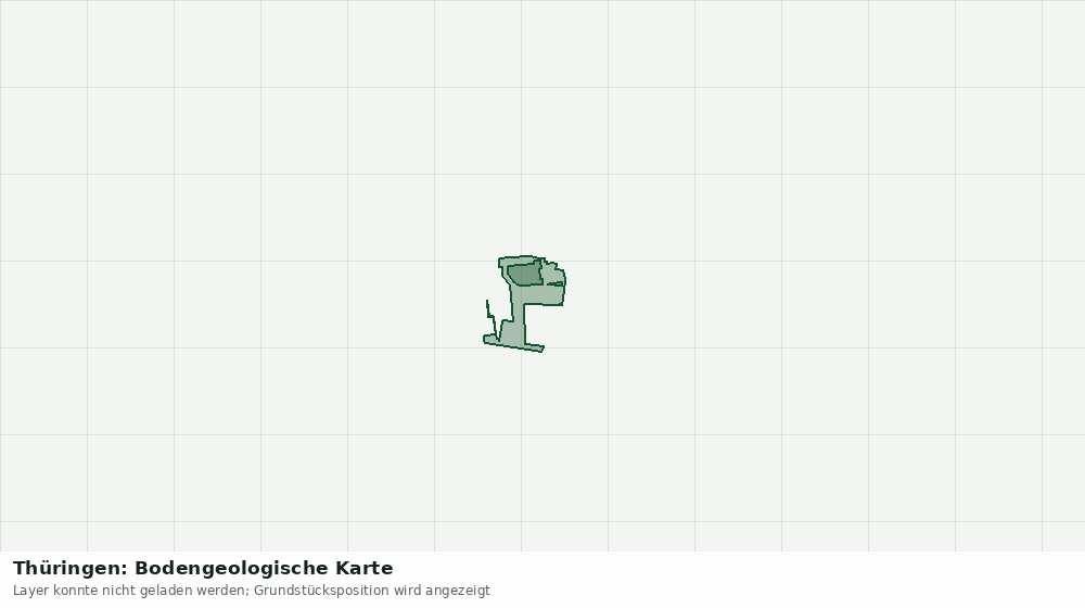 Statische Kartenansicht: Thüringen: Bodengeologische Karte