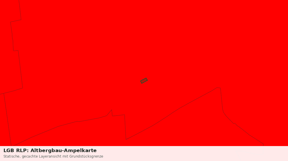 Statische Kartenansicht: LGB RLP: Altbergbau-Ampelkarte