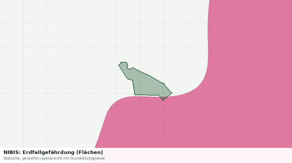 Statische Kartenansicht: NIBIS: Erdfallgefährdung (Flächen)