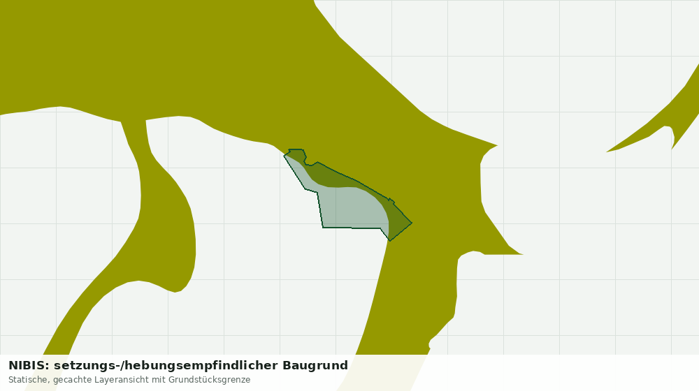 Statische Kartenansicht: NIBIS: setzungs-/hebungsempfindlicher Baugrund
