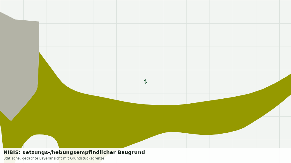 Statische Kartenansicht: NIBIS: setzungs-/hebungsempfindlicher Baugrund