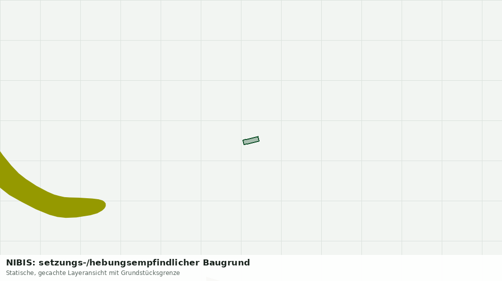 Statische Kartenansicht: NIBIS: setzungs-/hebungsempfindlicher Baugrund
