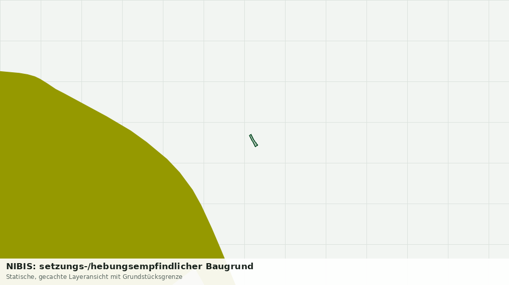 Statische Kartenansicht: NIBIS: setzungs-/hebungsempfindlicher Baugrund