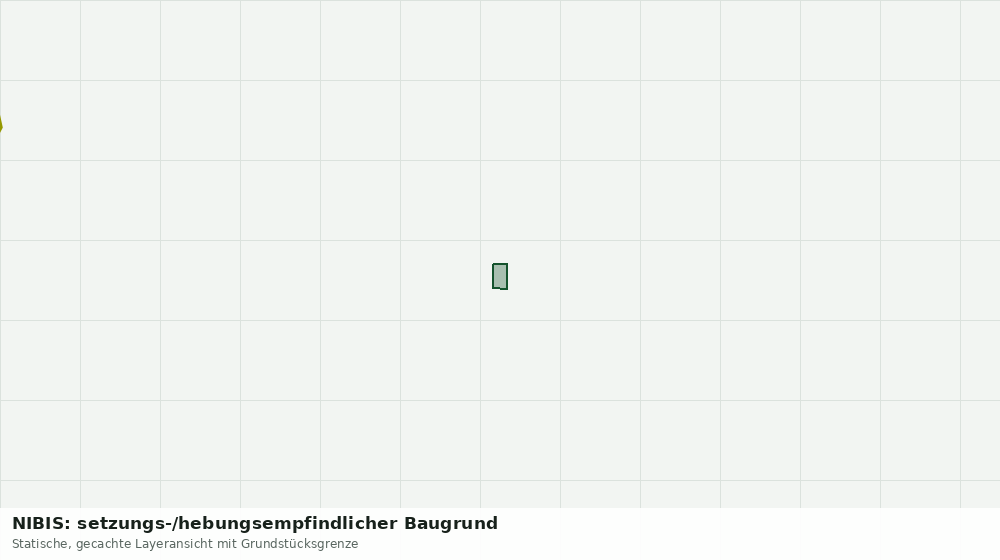 Statische Kartenansicht: NIBIS: setzungs-/hebungsempfindlicher Baugrund