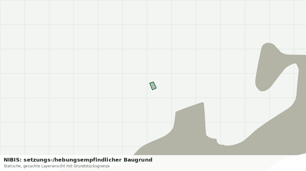 Statische Kartenansicht: NIBIS: setzungs-/hebungsempfindlicher Baugrund