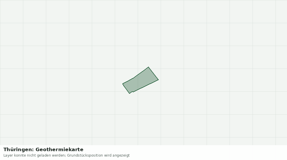 Statische Kartenansicht: Thüringen: Geothermiekarte