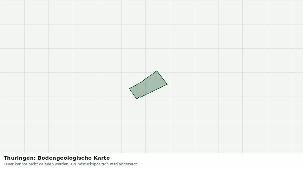 Statische Kartenansicht: Thüringen: Bodengeologische Karte