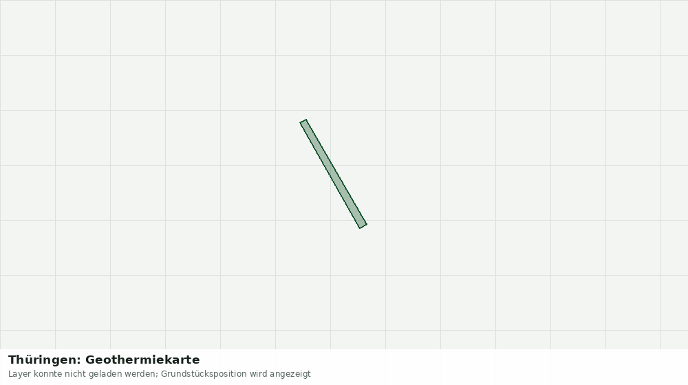 Statische Kartenansicht: Thüringen: Geothermiekarte