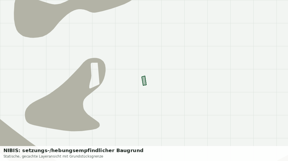 Statische Kartenansicht: NIBIS: setzungs-/hebungsempfindlicher Baugrund