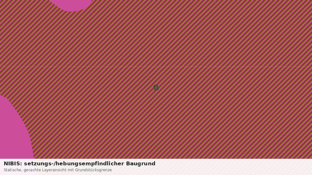 Statische Kartenansicht: NIBIS: setzungs-/hebungsempfindlicher Baugrund