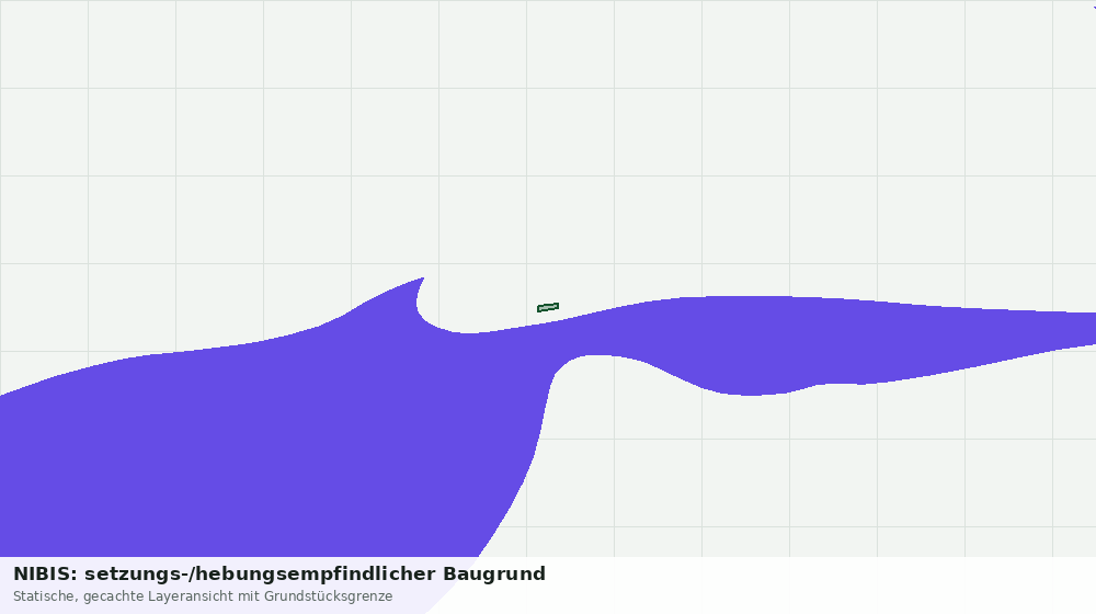 Statische Kartenansicht: NIBIS: setzungs-/hebungsempfindlicher Baugrund