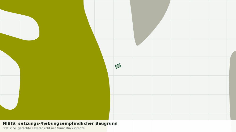 Statische Kartenansicht: NIBIS: setzungs-/hebungsempfindlicher Baugrund