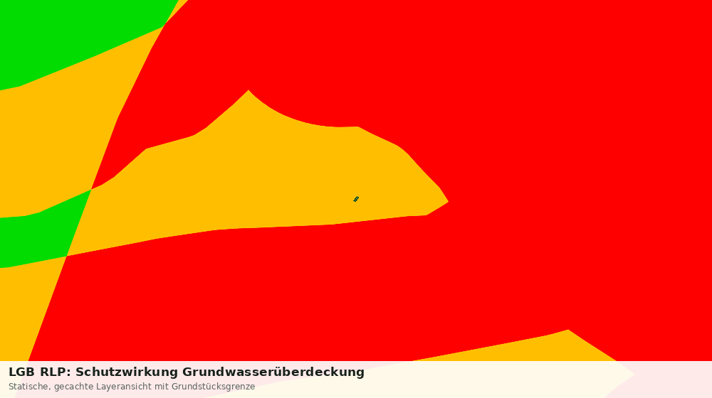 Statische Kartenansicht: LGB RLP: Schutzwirkung Grundwasserüberdeckung