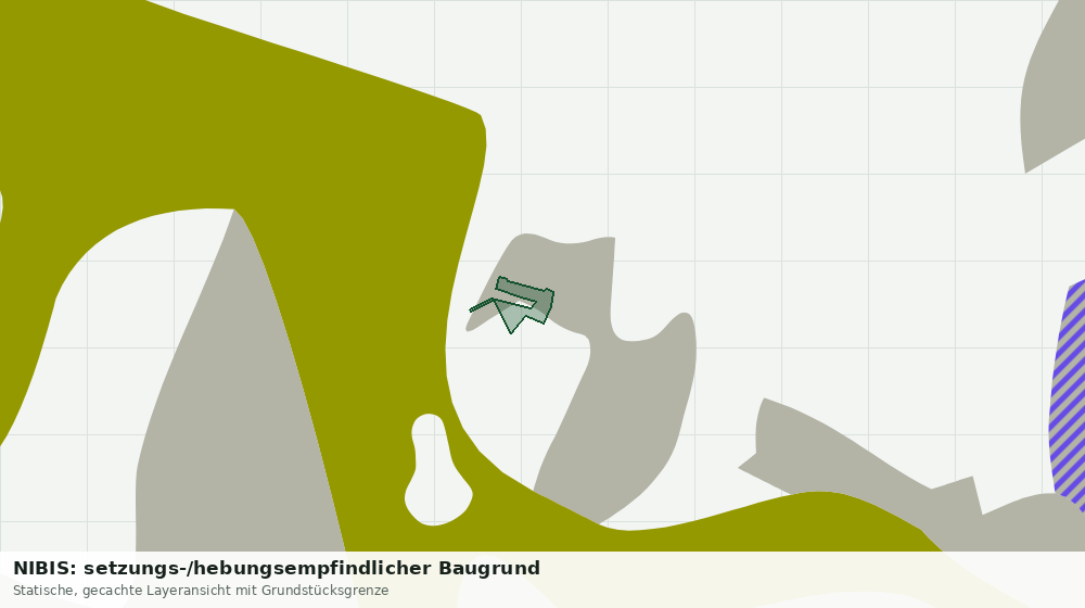 Statische Kartenansicht: NIBIS: setzungs-/hebungsempfindlicher Baugrund