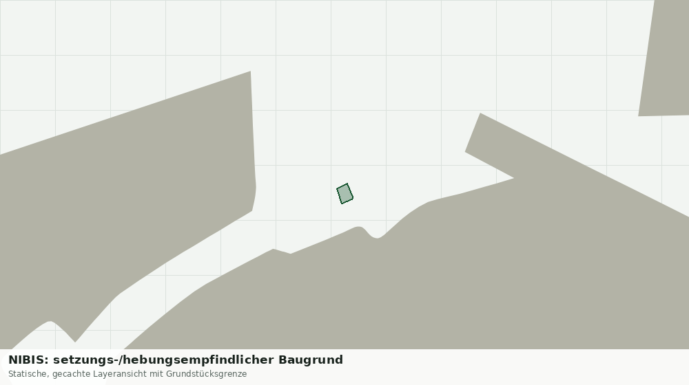 Statische Kartenansicht: NIBIS: setzungs-/hebungsempfindlicher Baugrund
