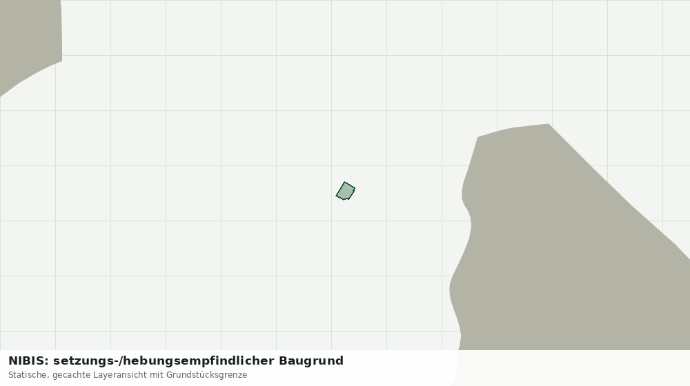 Statische Kartenansicht: NIBIS: setzungs-/hebungsempfindlicher Baugrund