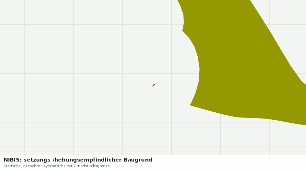 Statische Kartenansicht: NIBIS: setzungs-/hebungsempfindlicher Baugrund