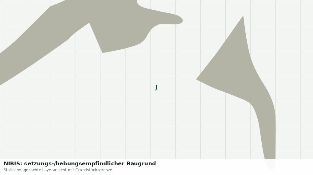 Statische Kartenansicht: NIBIS: setzungs-/hebungsempfindlicher Baugrund