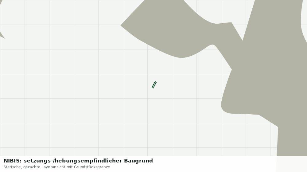 Statische Kartenansicht: NIBIS: setzungs-/hebungsempfindlicher Baugrund