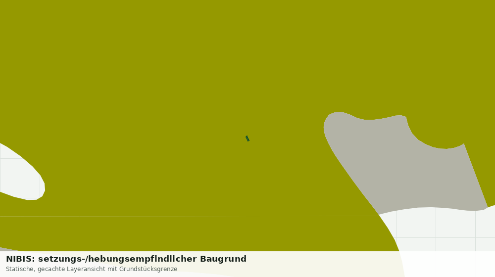 Statische Kartenansicht: NIBIS: setzungs-/hebungsempfindlicher Baugrund