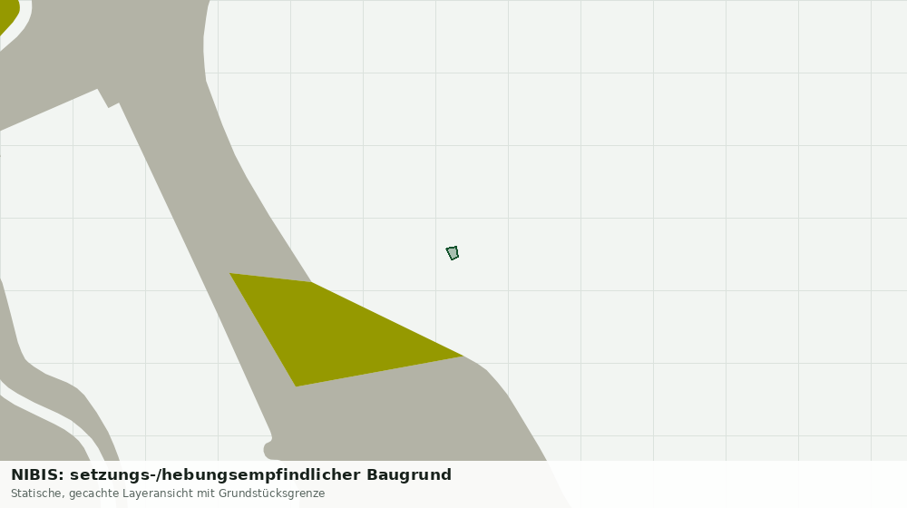 Statische Kartenansicht: NIBIS: setzungs-/hebungsempfindlicher Baugrund
