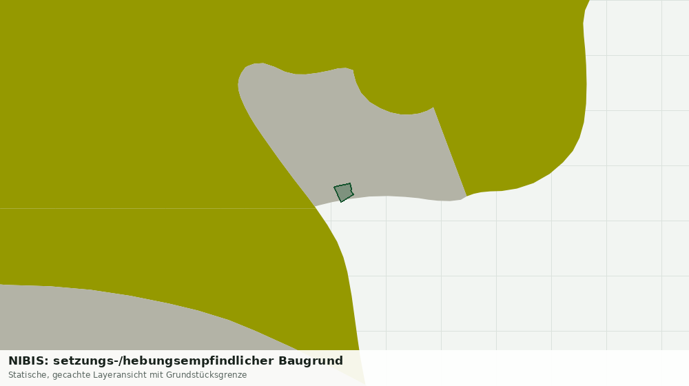 Statische Kartenansicht: NIBIS: setzungs-/hebungsempfindlicher Baugrund