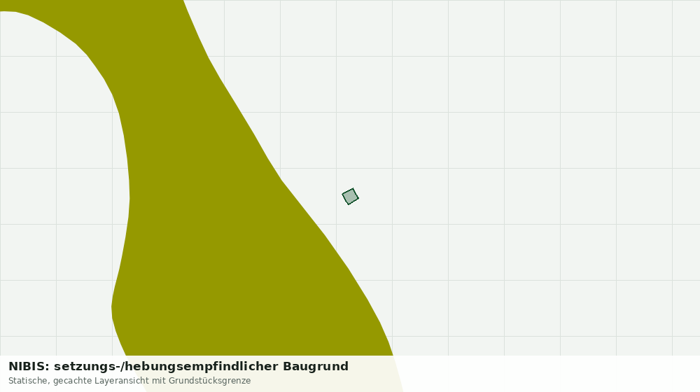 Statische Kartenansicht: NIBIS: setzungs-/hebungsempfindlicher Baugrund