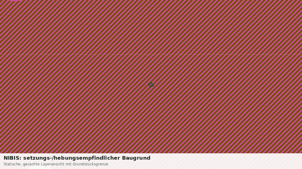 Statische Kartenansicht: NIBIS: setzungs-/hebungsempfindlicher Baugrund